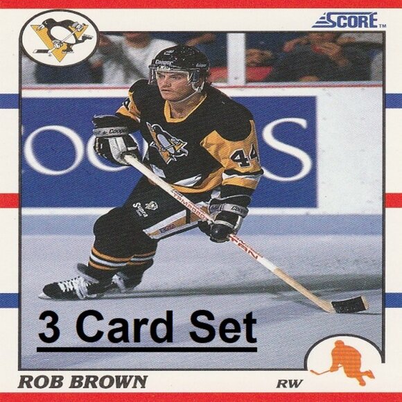 Rob Brown Hockey Card Collection - Picture 1 of 4